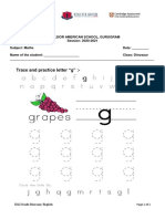 English Worksheets-Dino PDF