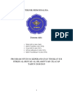 Teknik Hemodialisa Kelompok 5