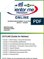 KMME ONLINE - BIP PRESENTATION TEMPLATE v2