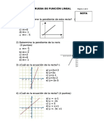 PDF Prueba de Funcion Lineal - Compress
