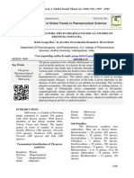 Review of Literature: Phyto Pharmacological Studies On Thespesia Populnea.