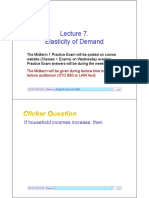 Elasticity of Demand: If Household Incomes Increase, Then