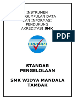 Instrumen Pengumpulan Data Dan Informasi Pendukung Akreditasi SMK