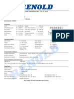 Chain Drive Calculation - 12-Jul-2017: Chain: ANSI 60 (ISO 606) Simplex Renold Synergy Serial Number: GY60A1