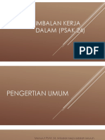 Imbalan Kerja PT