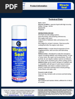 Tack Free Time Sealant | PDF | Silicone | Adhesive