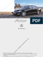 2005-12 Preisliste Mercedes w221 S-Klasse