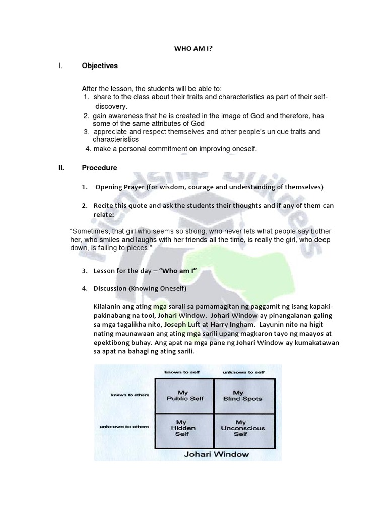 1 Who Am I | PDF