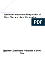 Blood Film Preparation SOP Guide | PDF | Blood | Clinical Medicine