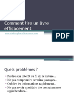 Comment Lire Un Livre Efficacement