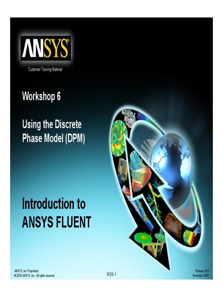 Fluent 13.0 Workshop06-Dpm PDF | PDF