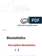 Descriptive Biostatistics Measures