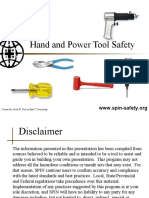 Hand and Power Tool Safety Guide