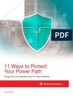 11 Ways To Protect Your Power Path: Design Tips and Tradeoffs Using TI's Power Switches