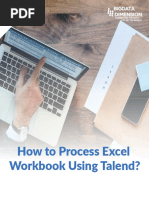 How To Process Excel Workbook Using Talend?