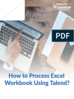 How To Process Excel Workbook Using Talend?