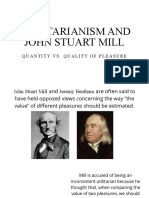 1a Utilitarianism and John Stuart Mill 5.7 Quantity vs. Quality of Pleasure