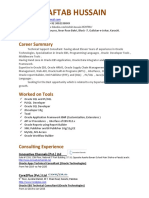 Aftab Hussain Updated Resume New 3 PDF