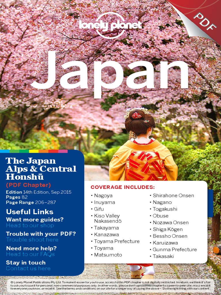 Japan 14 Japan Alps Central PDF PDF Shintoism Nature photo