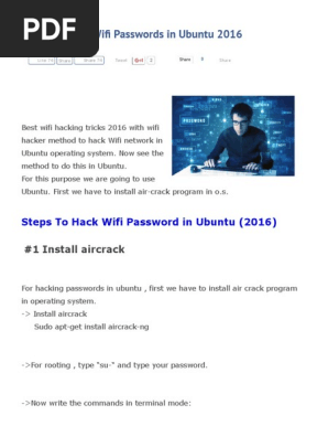 Hack wifi password using terminal in windows 10