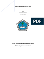 Sitohistologi Praktek