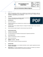 PM-OPE-18 Registro de Parámetros Meteorológicos Rev 02 PDF