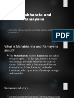 Mahabharata and Rmayana Report