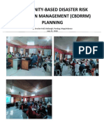 Community-Based Disaster Risk Reduction Management (CBDRRM) Planning