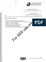 Design Technology SL P2 - Specimen Paper Pre-Publication PDF