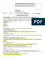 Gestión empresarial I: Evaluación parcial N° 02