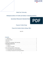 Intersnhip Operational Manual Fsahion Revision