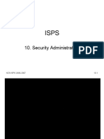Security Administration: HZS ISPS 2006-2007 10.1