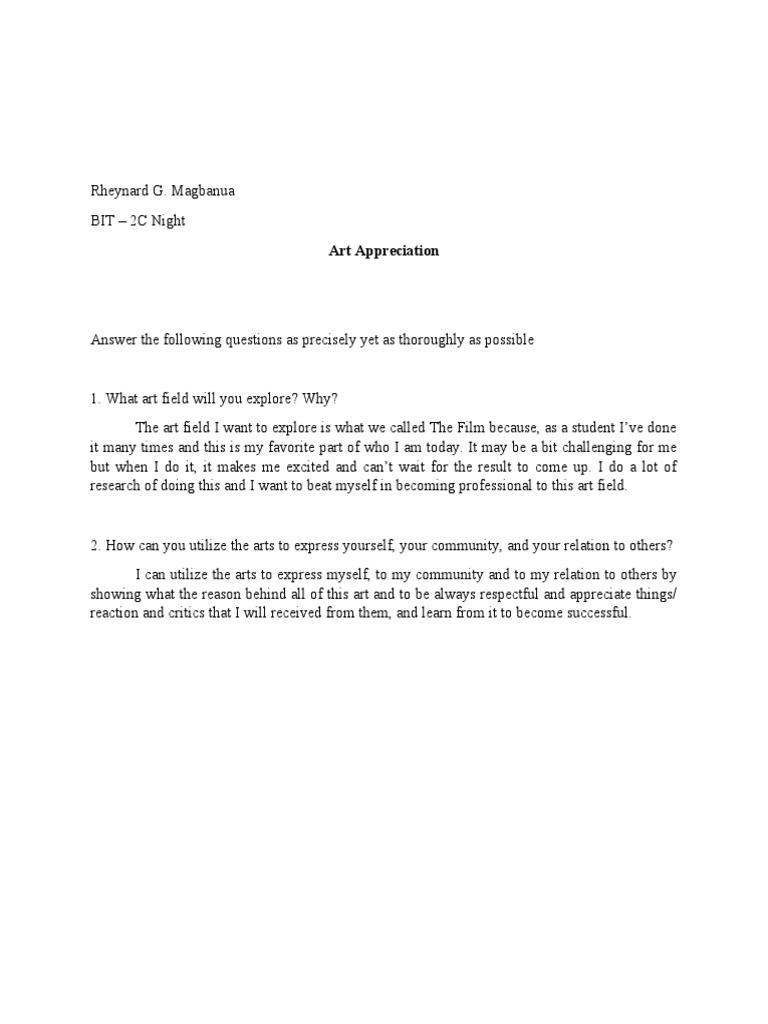 Artsact 3 | PDF