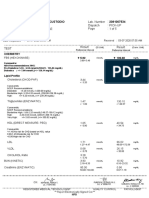 FBS Levels and Lipid Profile