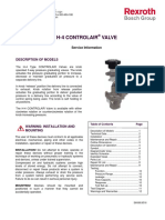 H-4 Controlair Valve: Description of Models