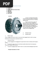 Main Components of Transmission System