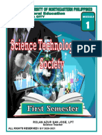 Cover and Overview Science Technology and Society PDF