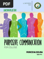 Purposive Communication PDF