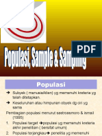 Populasi & Sampel