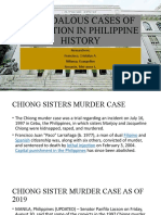 Scandalous Cases of Deception in Philippine History