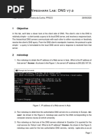 Wireshark Lab: DNS v7.0: 1 Objective