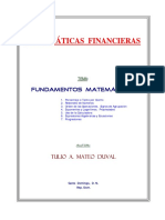 Tulio Mateo - Matemáticas Financieras