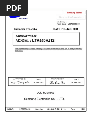 LTA550HJ12-Samsung