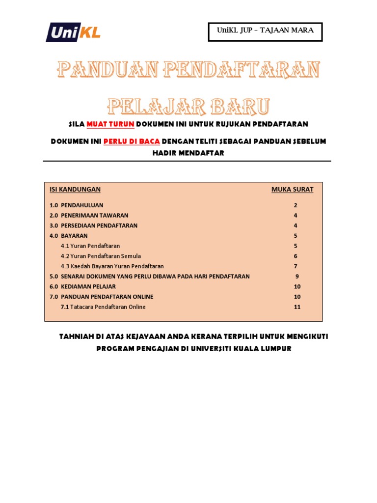 Panduan Pendaftaran Mfi Jup Pdf