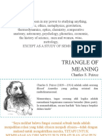 Triangle of Meaning Peirce