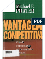 Vantagem Competitiva - Porter PDF