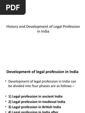 History And Development Of Legal Profession In India Advocate Barrister