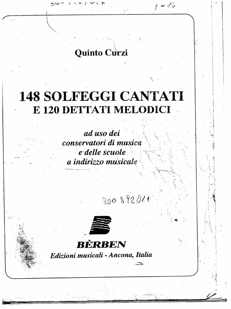 Curzi-60 Solfeggi Parlati Secondo Corso - Libro Di Teoria E Solfeggio Per Musica - 4