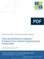 Who Are The Bitcoin Investors? Evidence From Indirect Cryptocurrency Investments