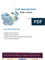 Financial Management: Basic Concept